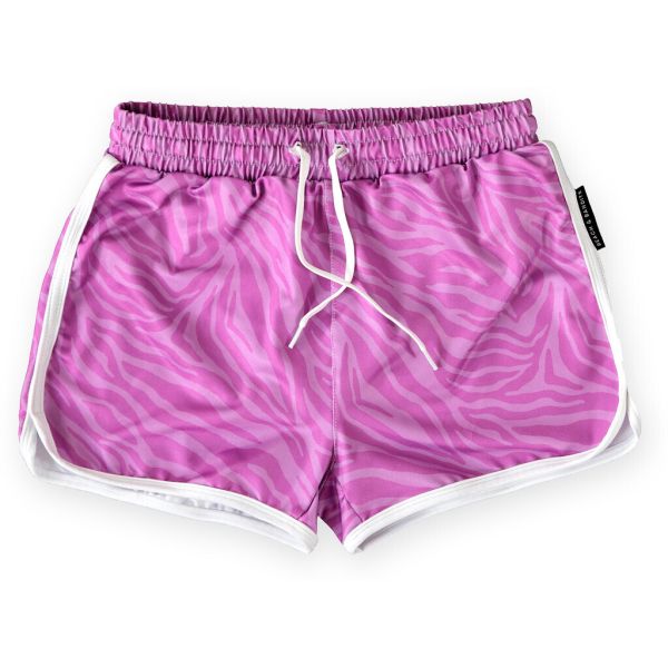 Beach &amp; Bandits - UV Surfer Badeshorts Purple Shade Tiger