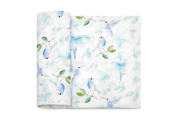 Maylily - Bambus Muslin Swaddle Heavenly Birds