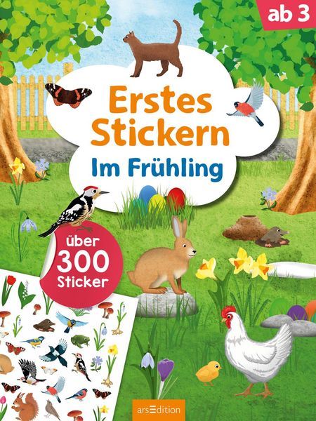 arsEdition - Erstes Stickern: Im Frühling