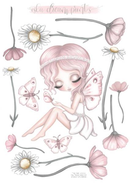 Isla Dream Prints - Wandsticker Grace&#039;s Garden A3