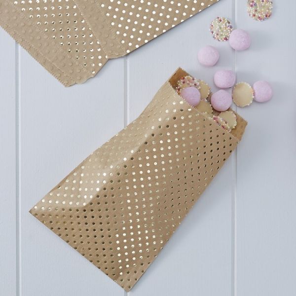 Ginger Ray - Papiertüten Polka Dots Pick and Mix