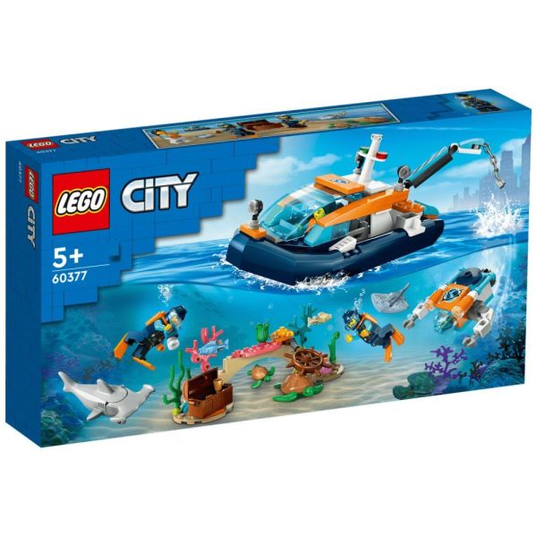 LEGO® City 60377 - Meeresforscher-Boot