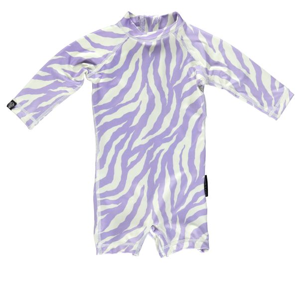 Beach &amp; Bandits - UV Badeoverall Baby Tiger Lila