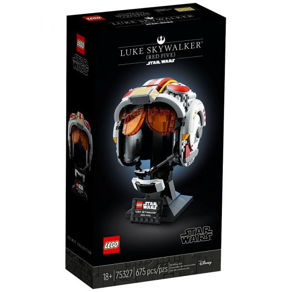 LEGO® Star Wars 75327 - Helm von Luke Skywalker Rot Fünf
