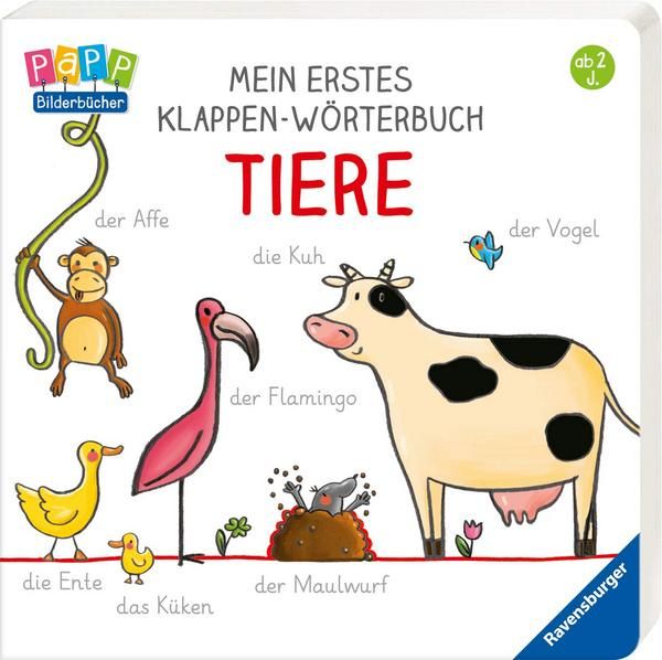 Ravensburger - Mein erstes Klappen-Wörterbuch: Tiere