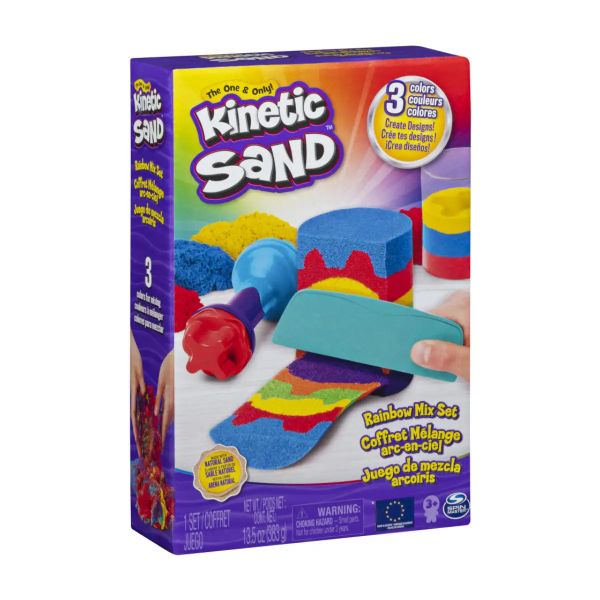 Kinetic Sand Rainbow Mix Set