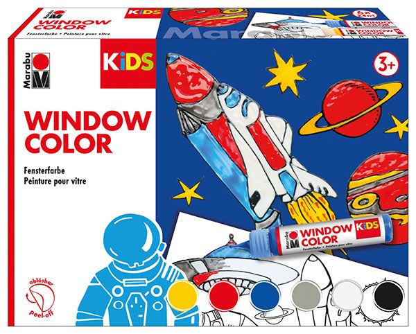 Marabu - KiDS Window Color Set „Weltall“