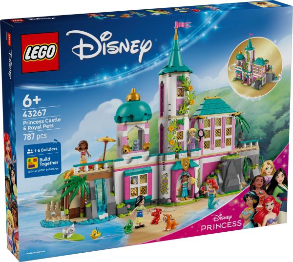 LEGO® Disney 43267 - Prinzessinnenschloss mit Haustieren