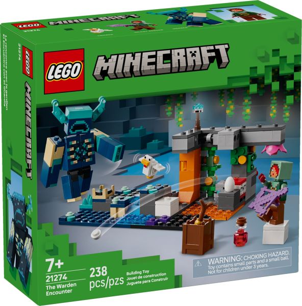 LEGO® Minecraft 21274 - Begegnung mit dem Wächter