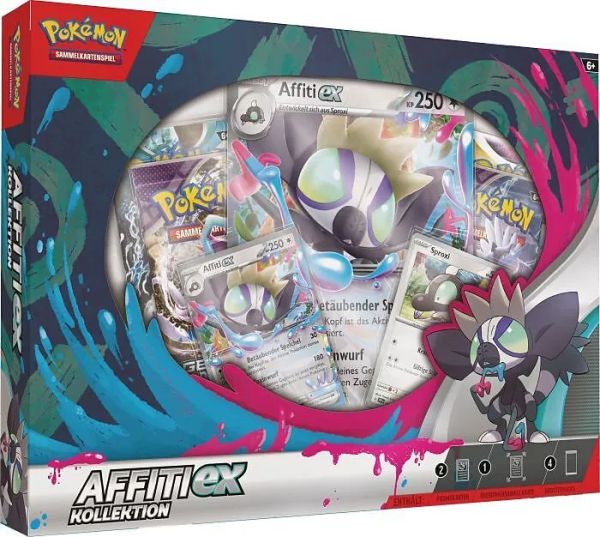 Pokemon Affiti ex Box - Deutsch