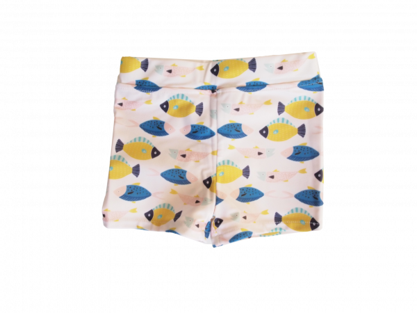 Ollie &amp; Squish - UV Badeshort Fische