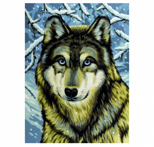 Mammut - Malen nach Zahlen, Wolf