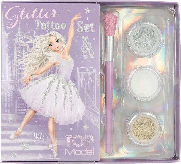 TOPModel - Glitzer Tattoo Set Ballet