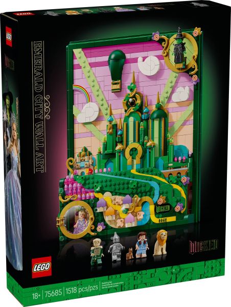 LEGO® Wicked 75685 - Emerald City Wandkunst