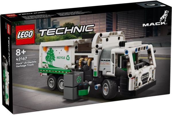 LEGO® Technic 42167 - Mack LR Electric Garbage Truck