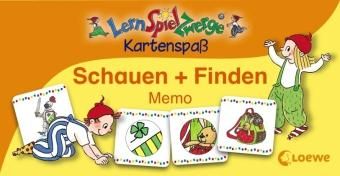 Loewe Verlag - Schauen + Finden Memo Lernspielzwerge