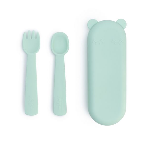 we might be tiny - Feedie Besteckset mit Etui Mint