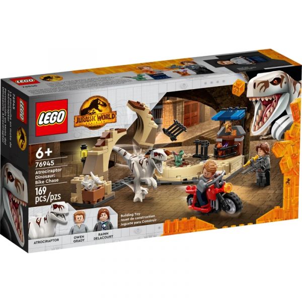 LEGO® Jurassic World™ 76945 - Atrociraptor: Motorradverfolgungsjagd