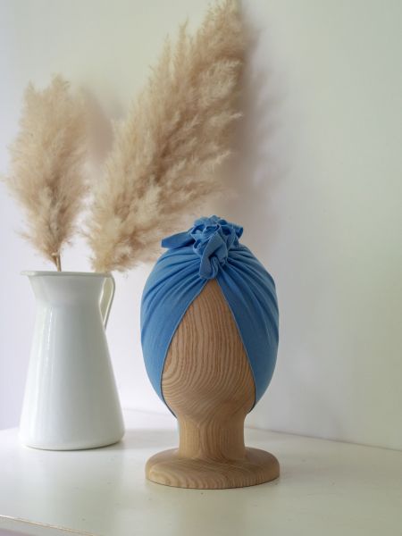 Looks by Luks - Turban Basic light Maya Blue