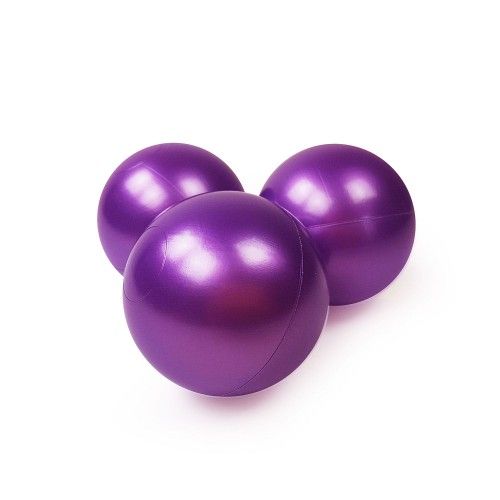 MeowBaby - Bälle Set 50 Stück violett Perle