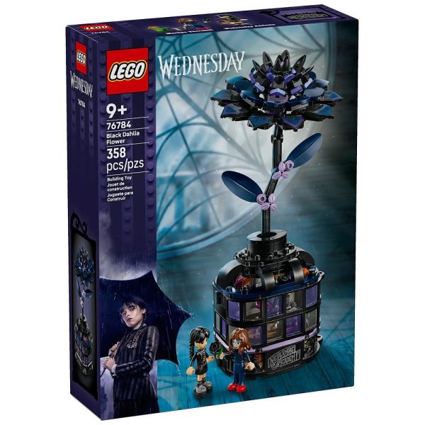 LEGO® Wednesday 76784 - Schwarze Dahlie