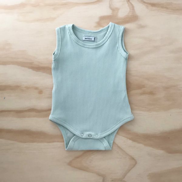 bel&amp;bow - Ribbed Singlet Body Mint