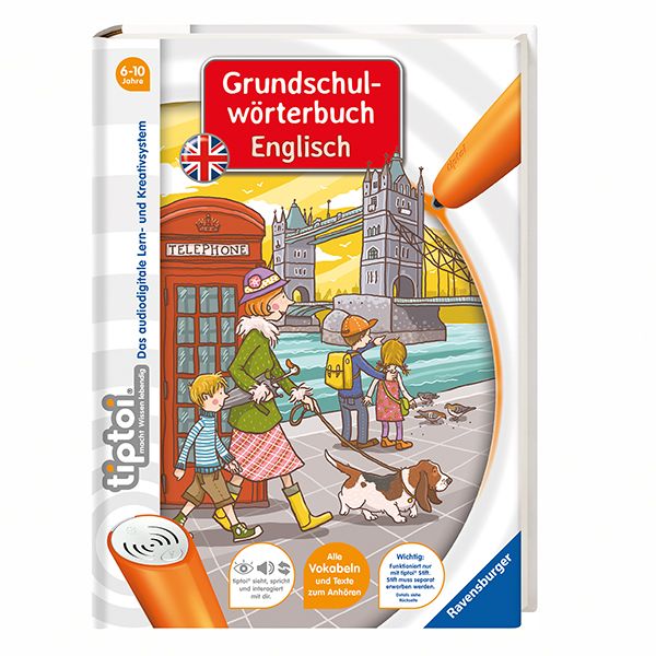 Ravensburger tiptoi® - Grundschulwörterbuch Englisch (ohne Stift)