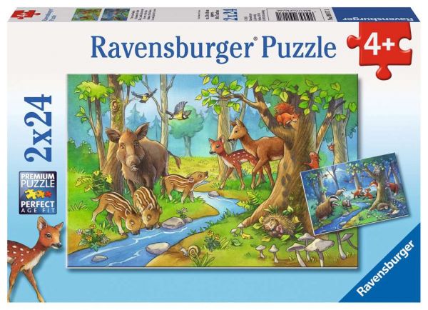 Ravensburger - Kinderpuzzle Tiere des Waldes