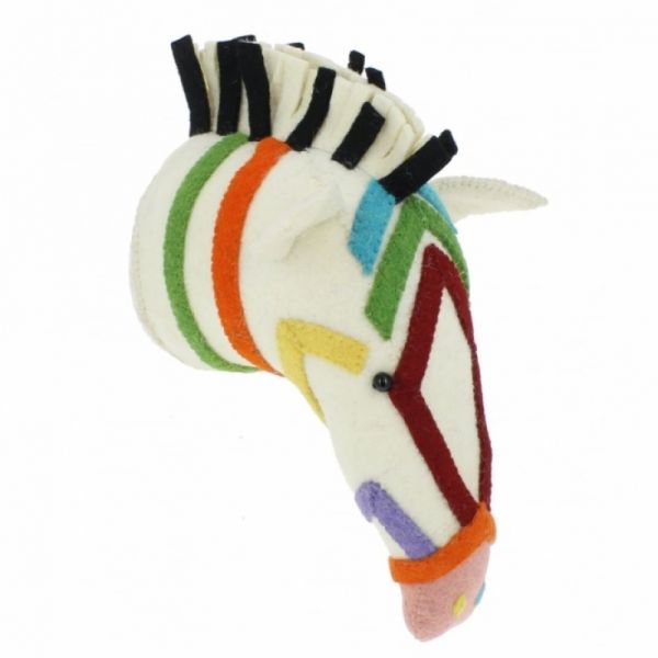 Fiona Walker - Rainbow Safari Zebra bunt