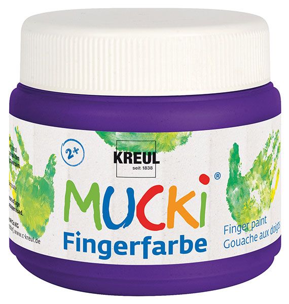 KREUL - MUCKI Fingerfarbe Violett 150 ml