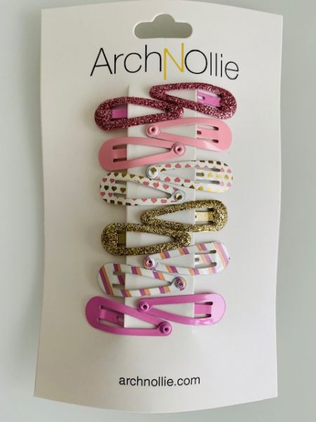 ArchNOllie - 16er Set Haarclips Small Studio Snapes