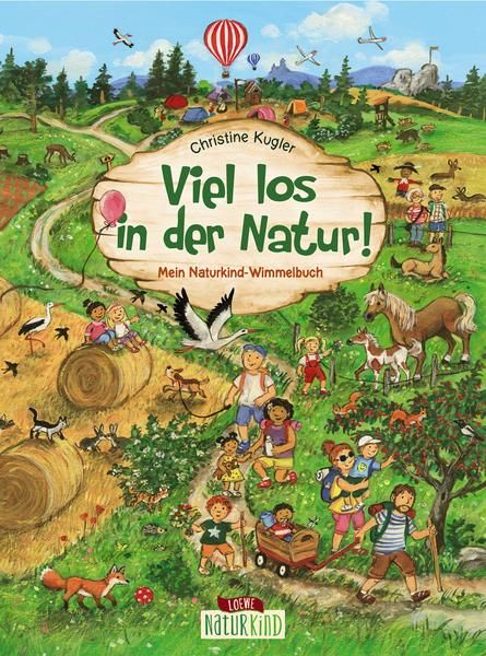 Loewe Verlag - Wimmelbuch Viel los in der Natur
