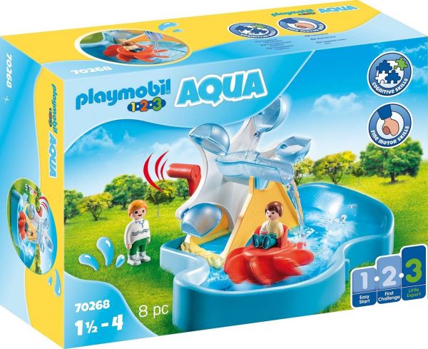 PLAYMOBIL® 70268 - 1.2.3 Wasserrad mit Karussell