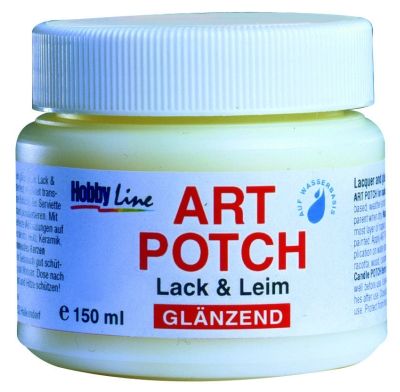 KREUL - MUCKI Art Potch Lack und Leim transparent glänzend 150 ml