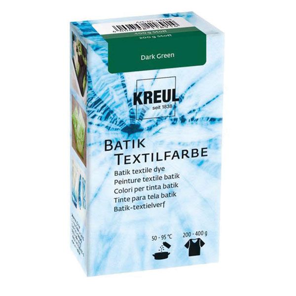 KREUL - Batik-Textilfarbe 70g, Dark Green