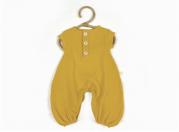 Mrs Ertha - Muslin Overall Mustard