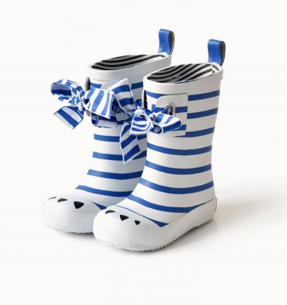 Boxbo - Regenstiefel Kerran Marine Stripe