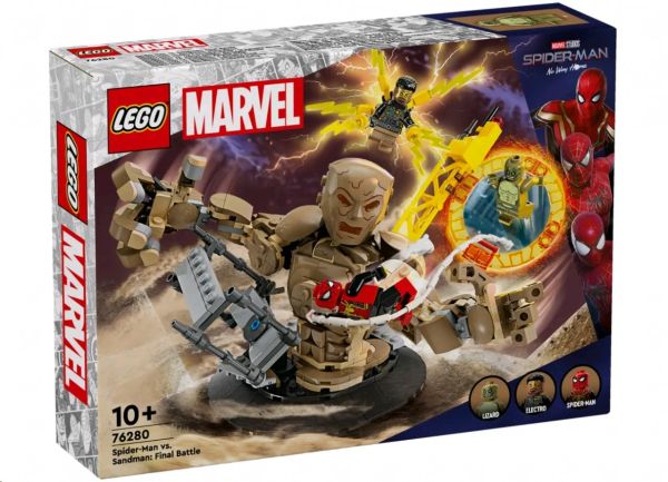 LEGO® Marvel 76280 – Spider-Man vs. Sandman: Showdown