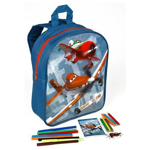 Undercover - Mal- & Schreib-Rucksack Disney Planes 17-teilig