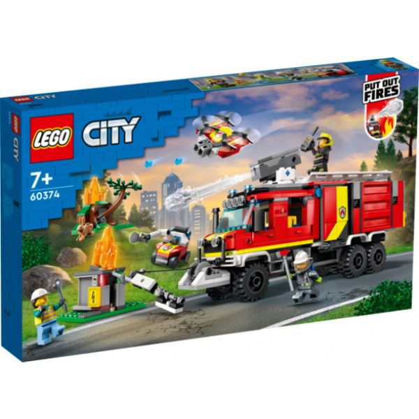 LEGO® City 60374 - Einsatzleitwagen der Feuerwehr