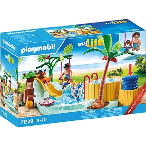 PLAYMOBIL® 71529 - Kinderbecken mit Whirlpool