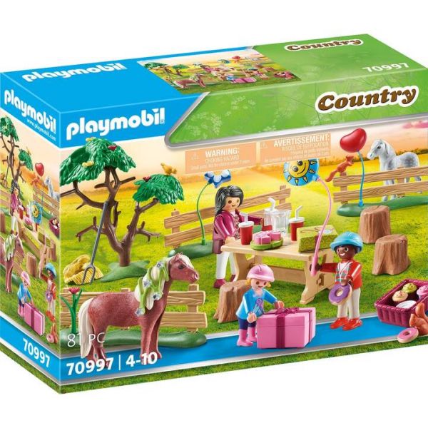 PLAYMOBIL® 70997 - Kindergeburtstag auf dem Ponyhof