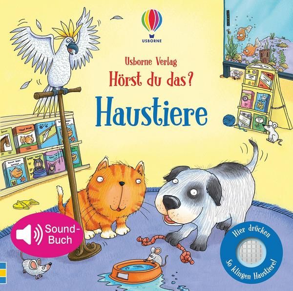 Usborne Verlag - Hörst du das? Haustiere