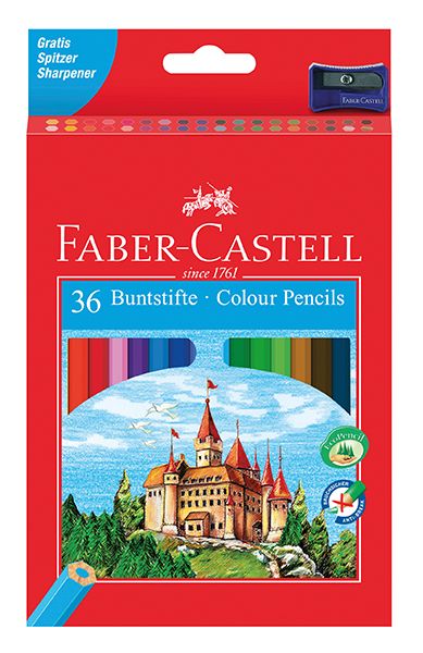 Faber-Castell - Buntstifte Castle 36er Set