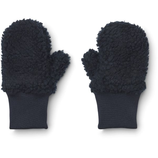 LIEWOOD - Coy Handschuhe Teddystoff Navy