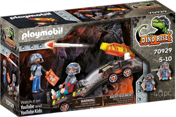 PLAYMOBIL® 70929 - Dino Mine Raketenkart