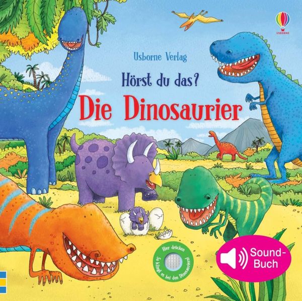 Usborne Verlag - Hörst du das? Dinosaurier