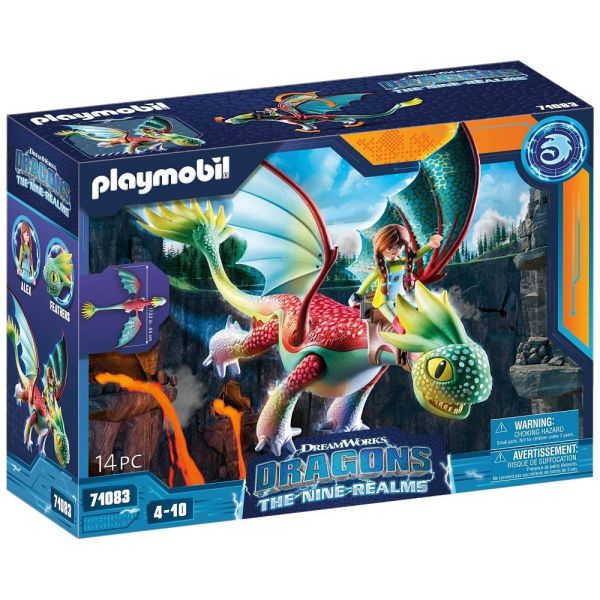 PLAYMOBIL® 71083 - Dragons: The Nine Realms - Feathers &amp; Alex