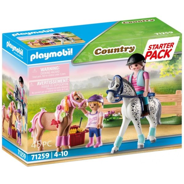 PLAYMOBIL® 71259 - Starter Pack Pferdepflege
