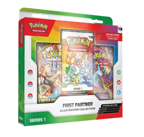 Pokémon First Partner Illustration Collection #1 - FR